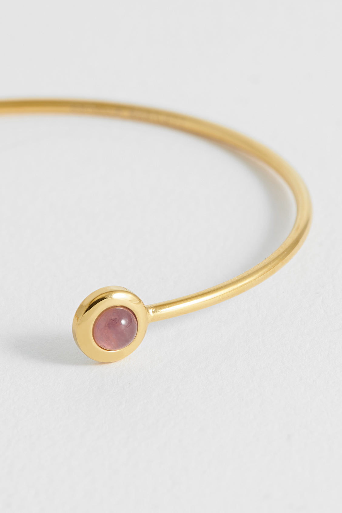 Wellness Amethyst Open Bangle