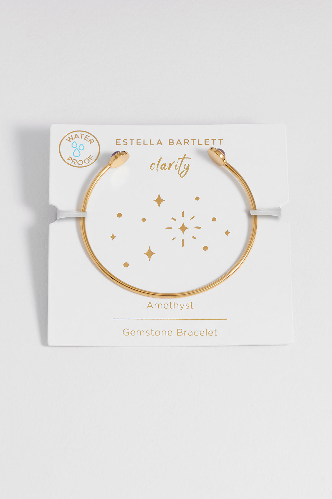 Wellness Amethyst Open Bangle