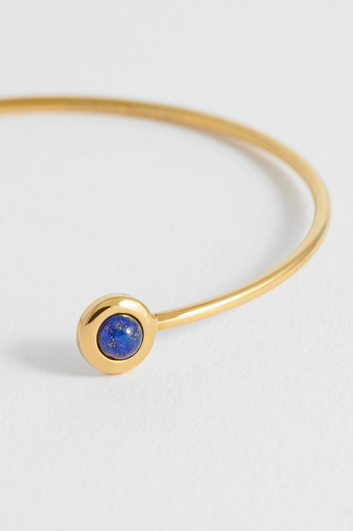 Wellness Lapis Lazuli Open Bangle