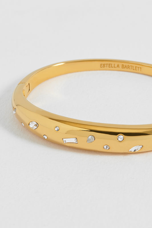 CZ Domed Bangle