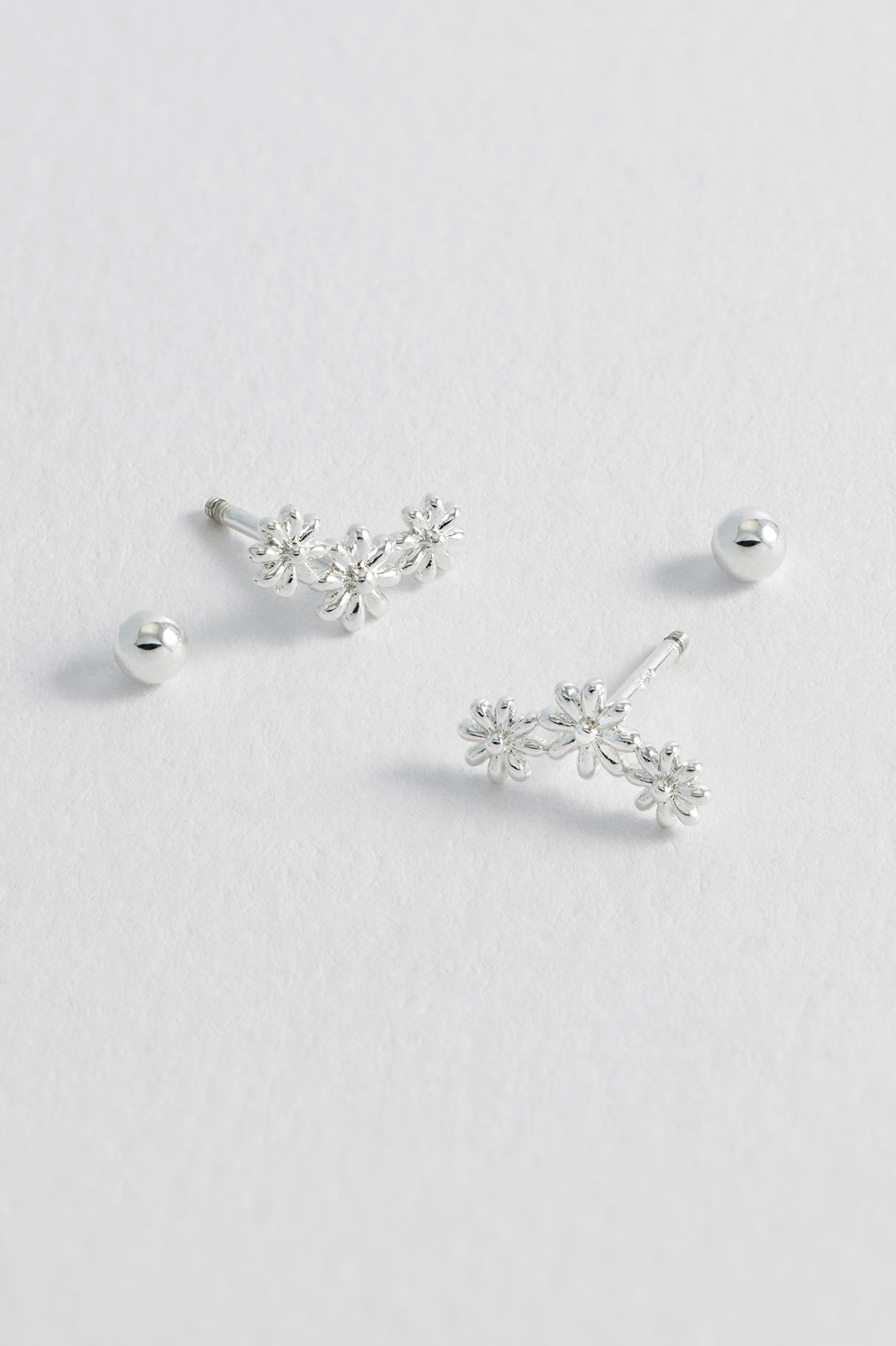 Triple Flower Studs