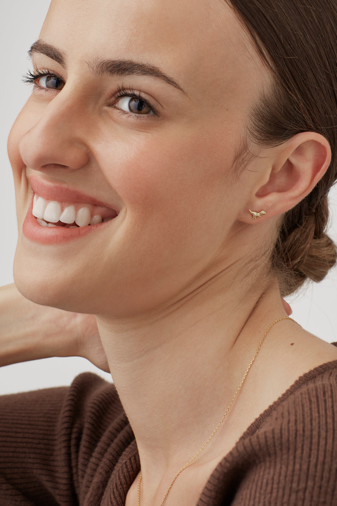 Dinosaur Stud Earrings