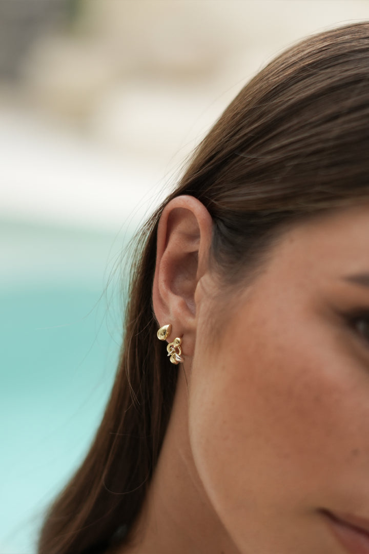 Mini Droplet Stud Earrings