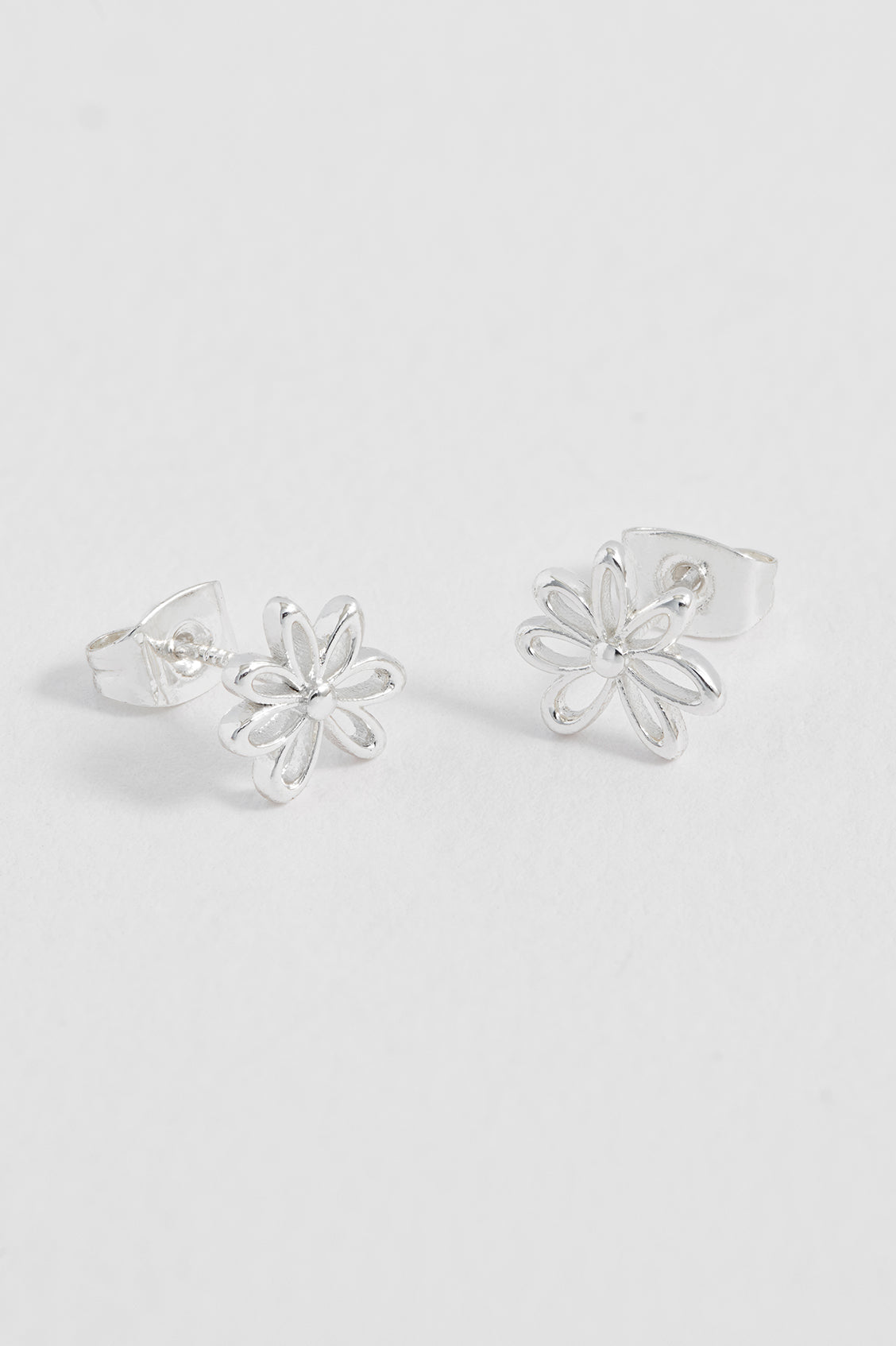 Doodle Flower Stud Earrings