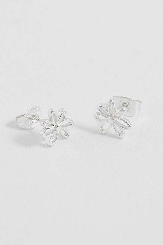 Doodle Flower Stud Earrings