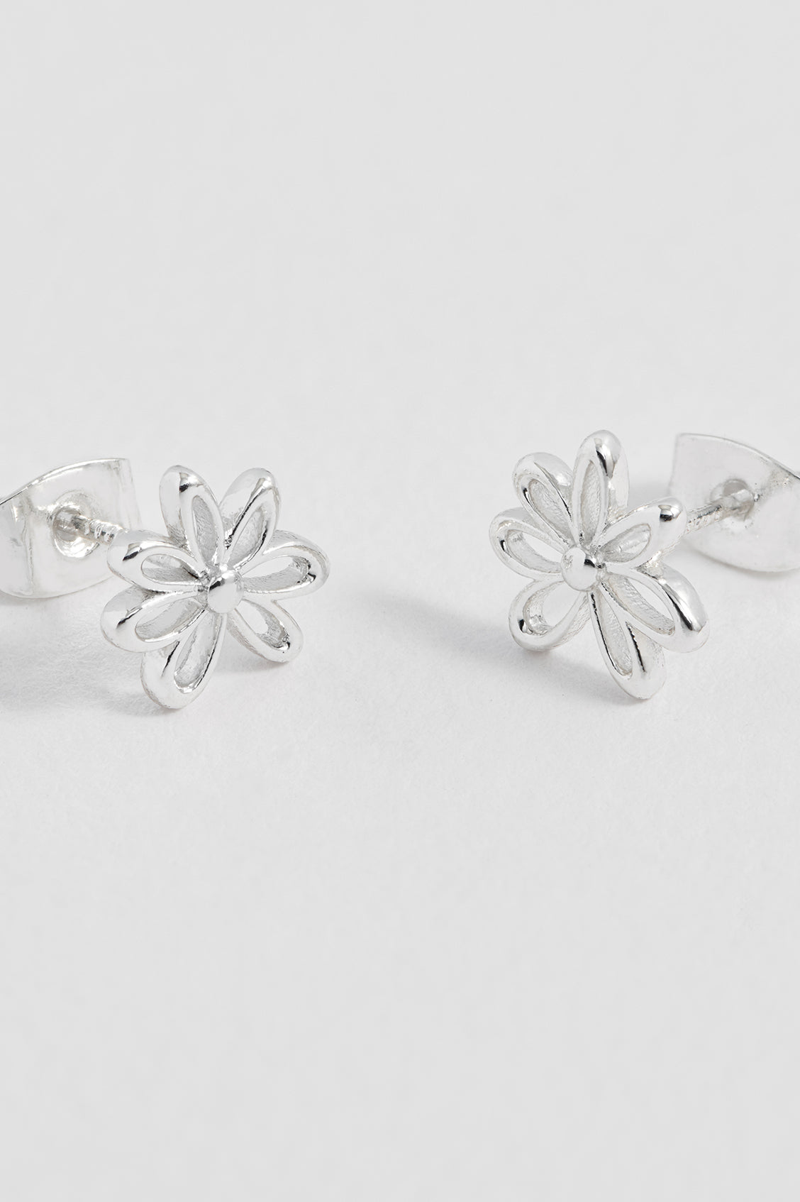 Doodle Flower Stud Earrings