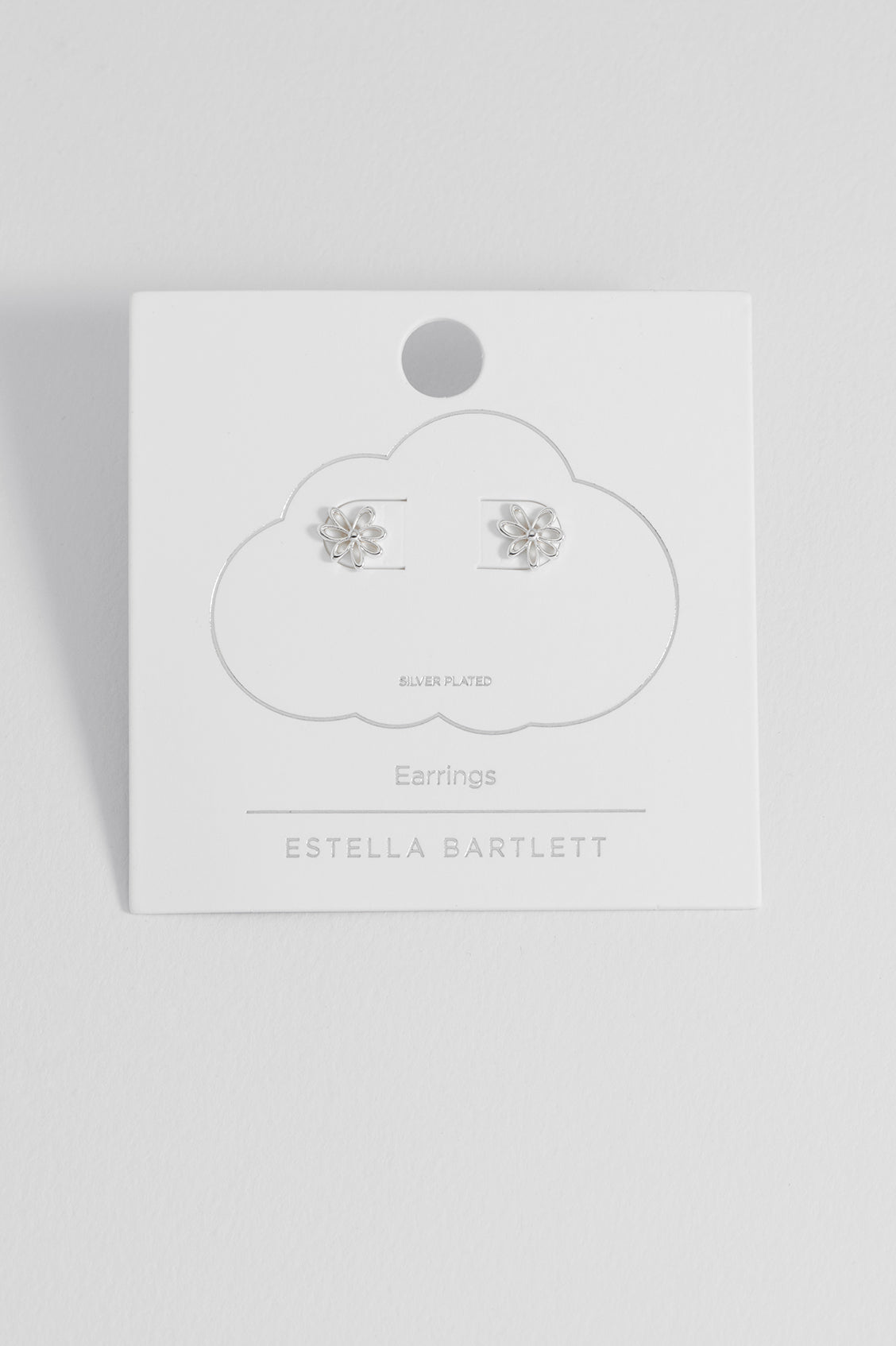 Doodle Flower Stud Earrings