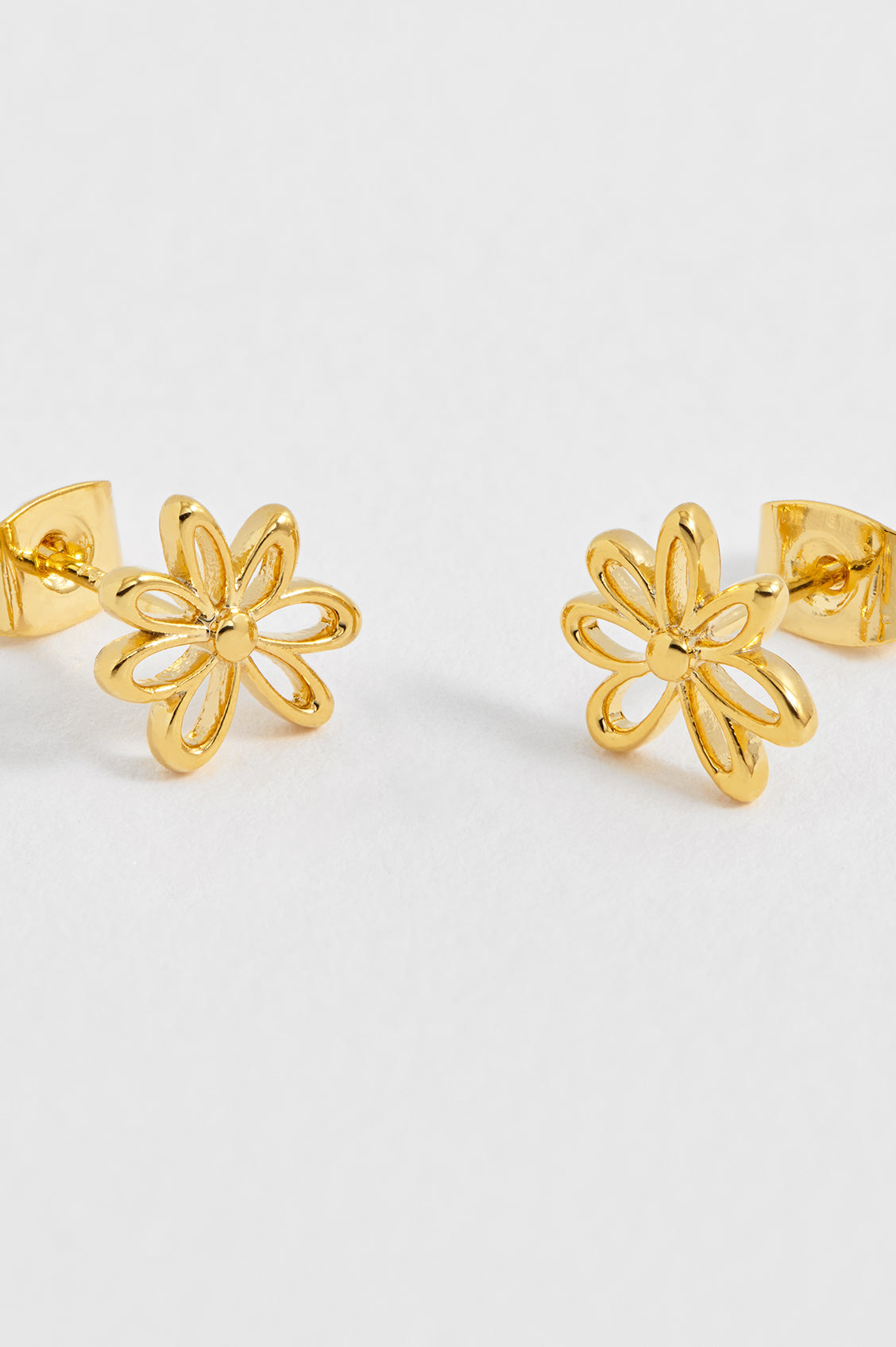 Doodle Flower Stud Earrings