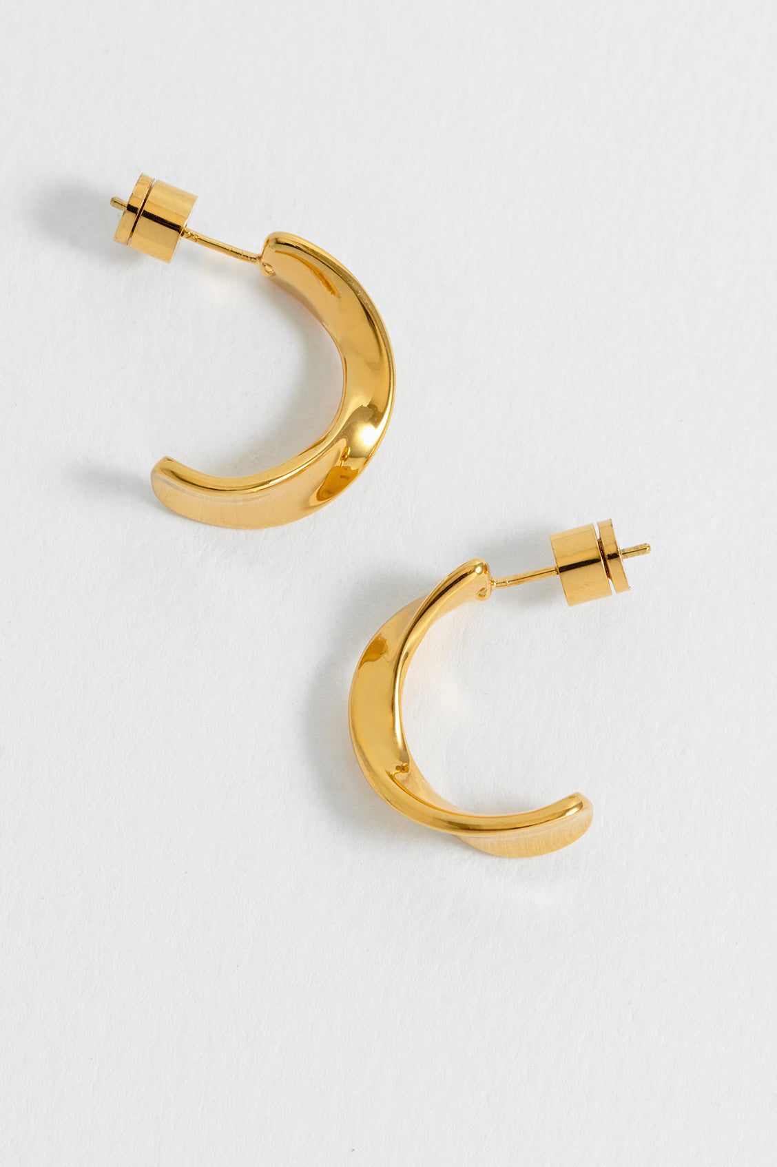 Twist Hoop Earrings