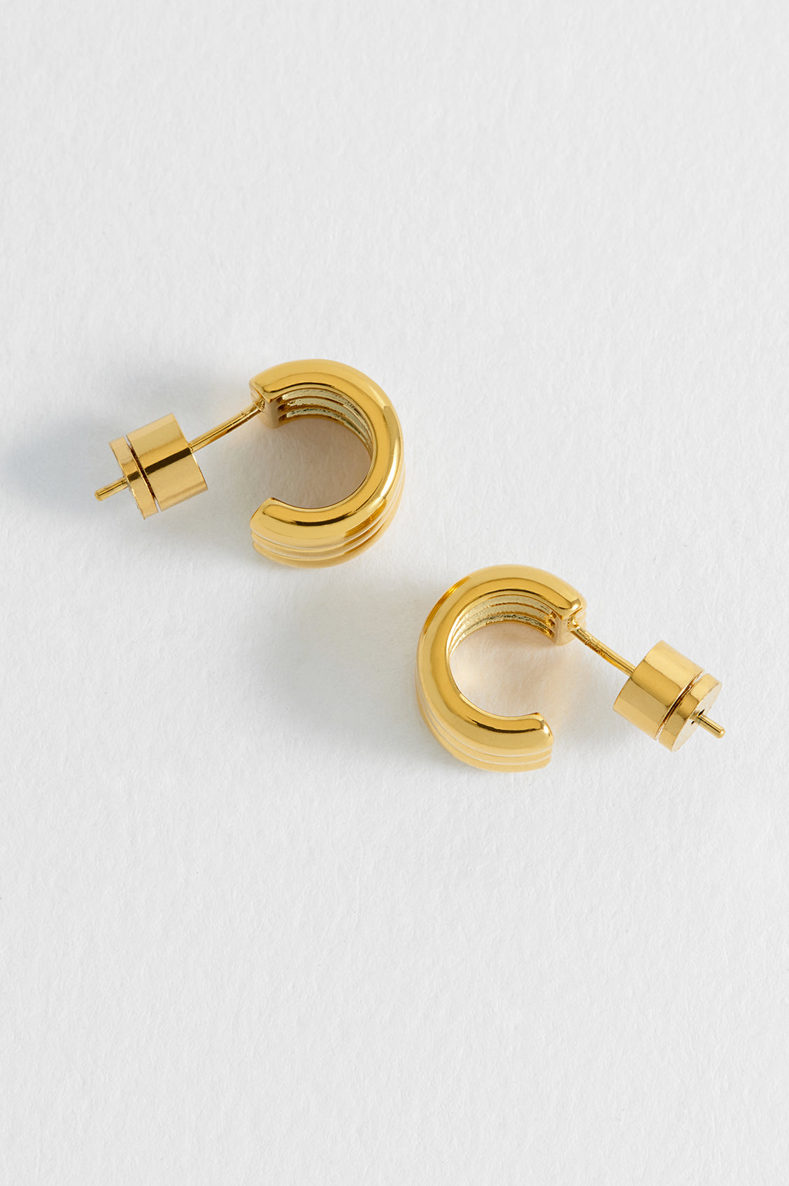 Triple Cuff Hoop Earrings