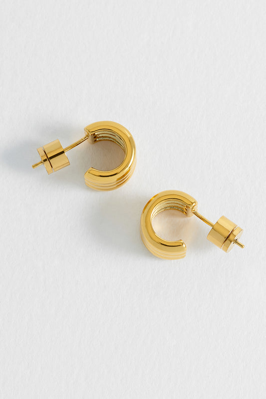 Triple Cuff Hoop Earrings