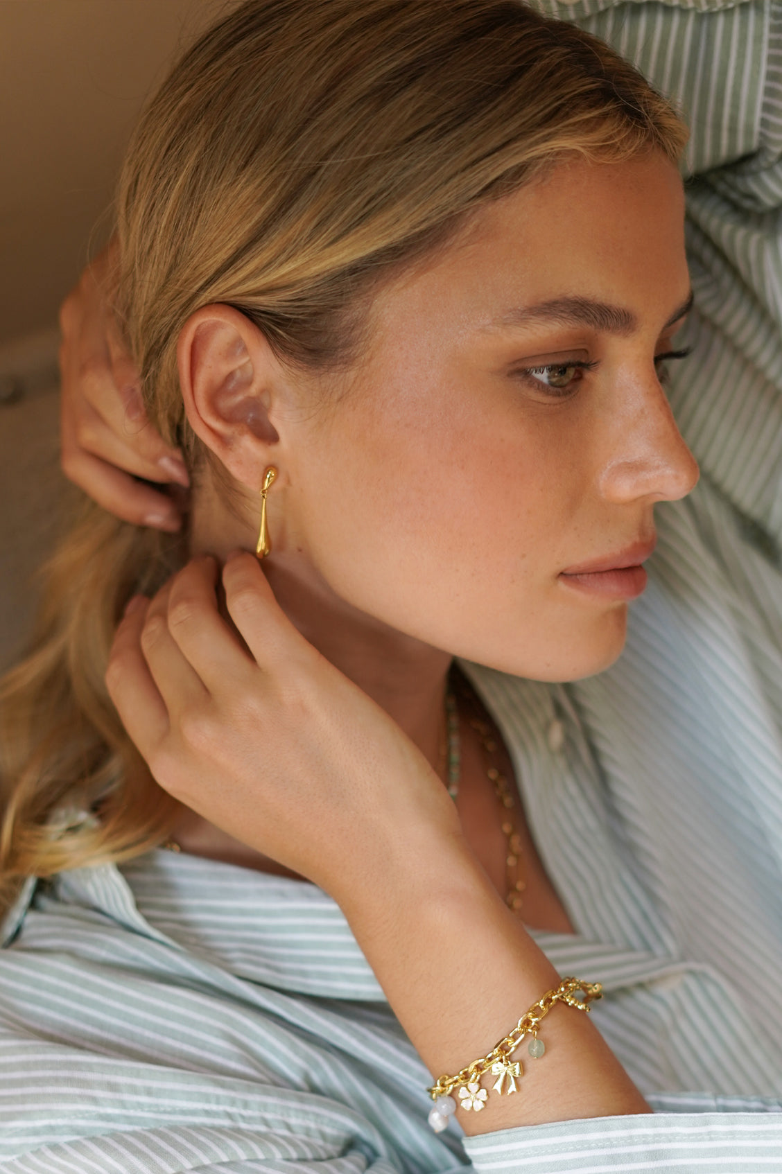 Teardrop Drop Earrings