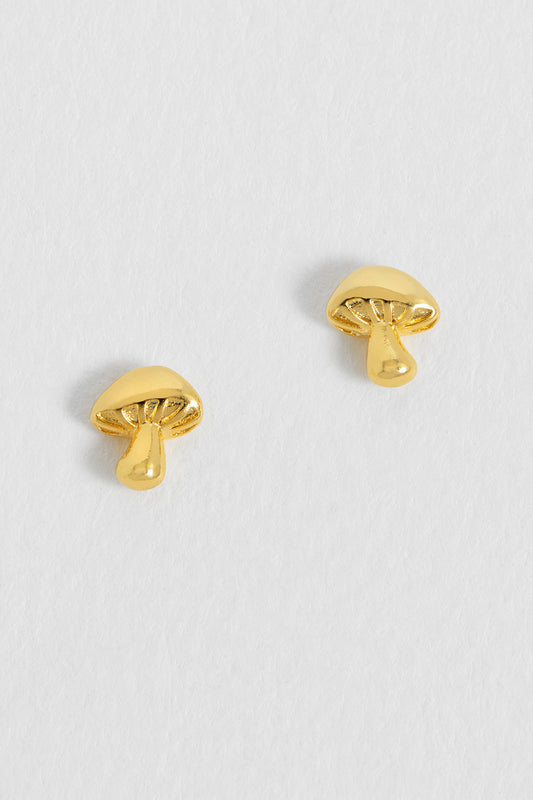 Mushroom Stud Earrings