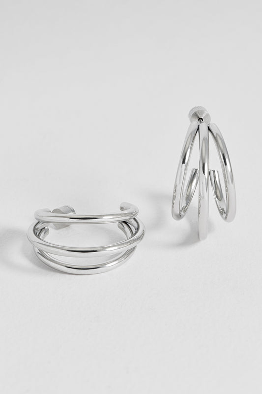 Triple Hoop Earrings