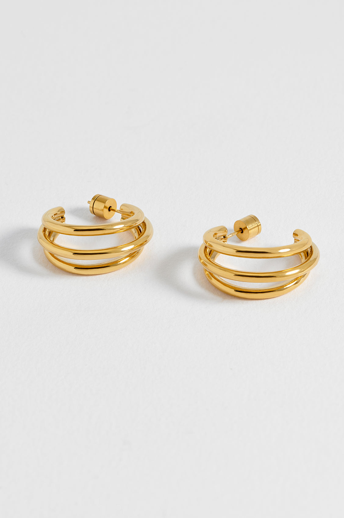 Triple Hoop Earrings