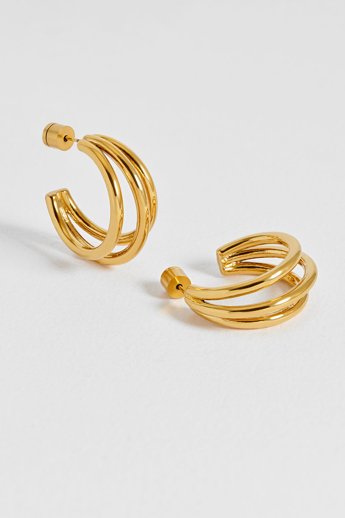 Triple Hoop Earrings