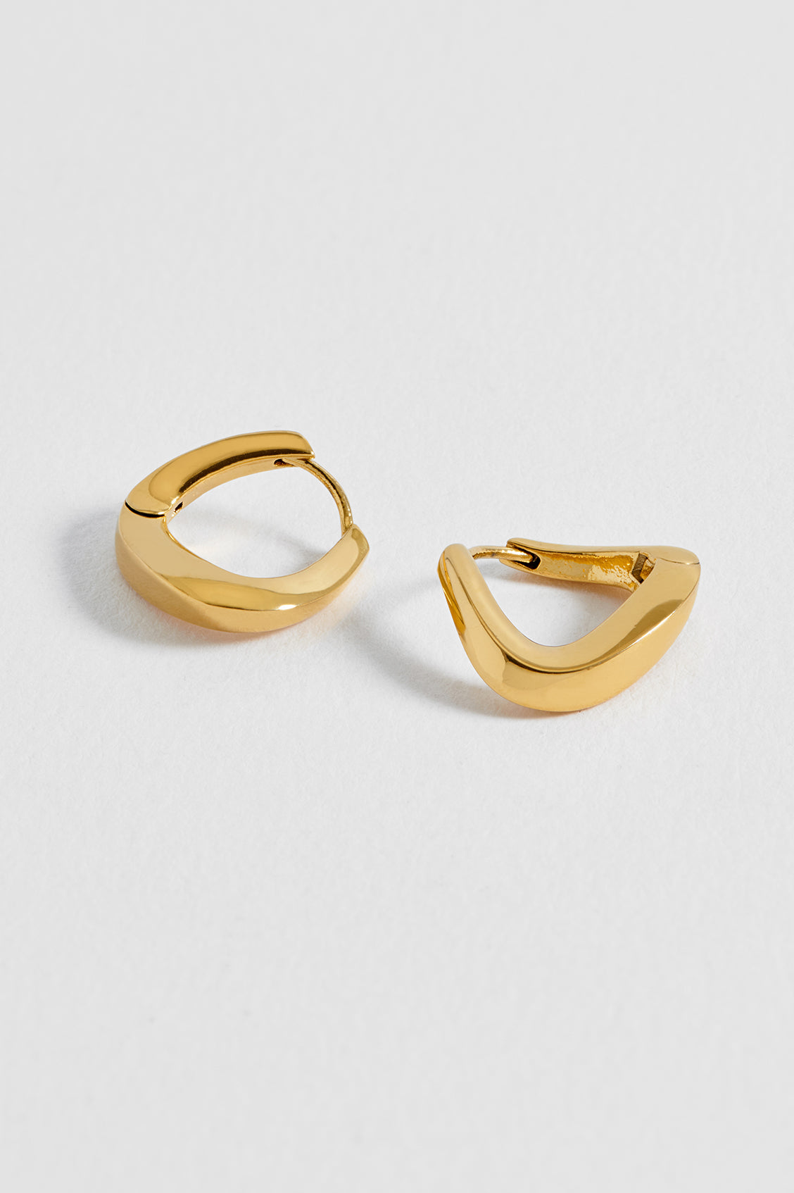 Twisted Hoop Earrings