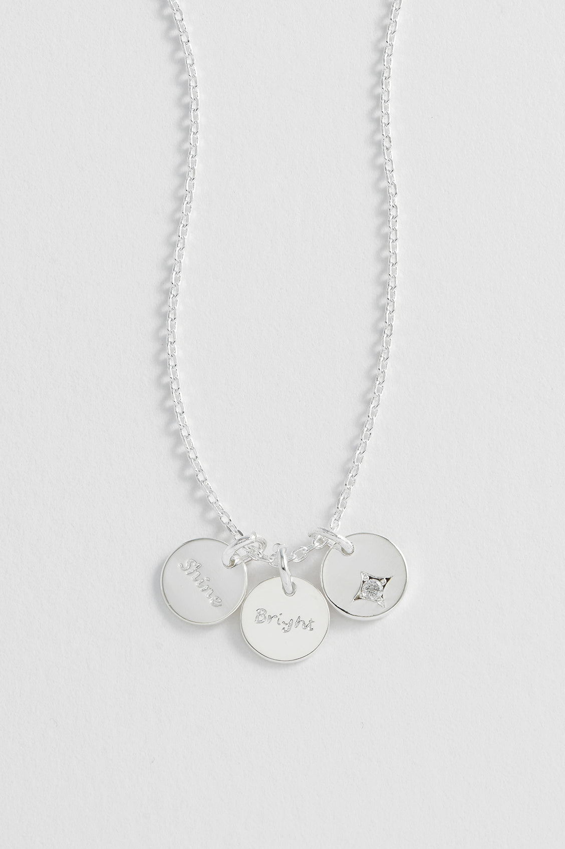 Triple Disc Necklace