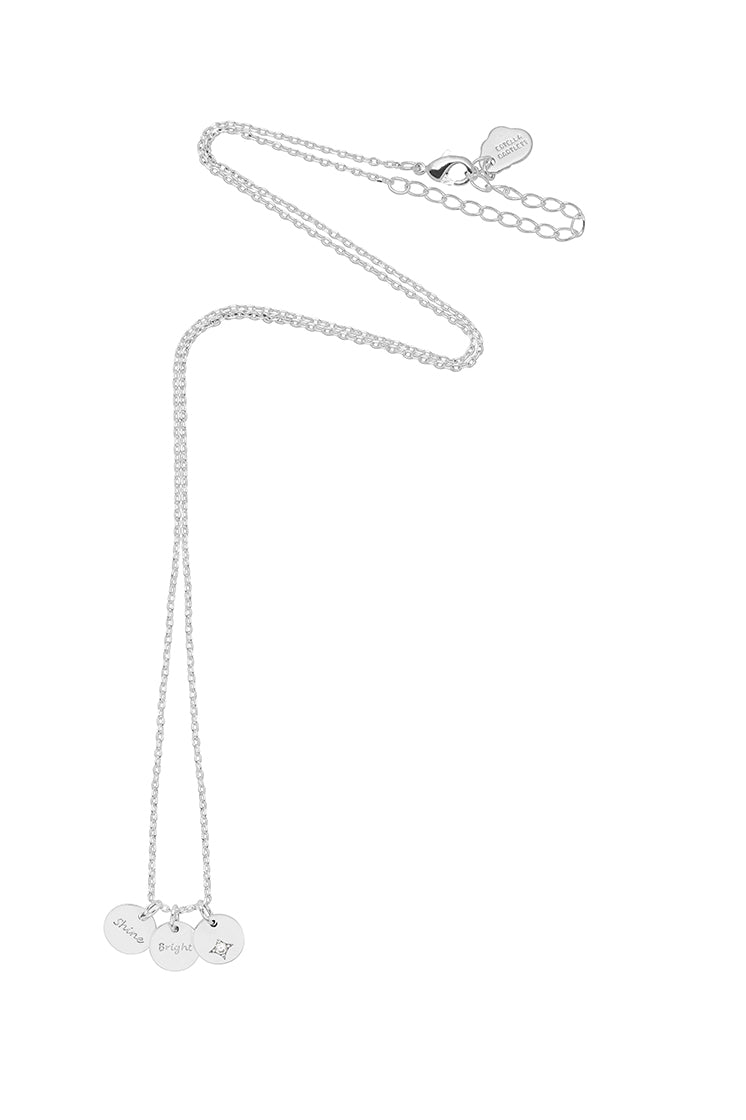 Triple Disc Necklace