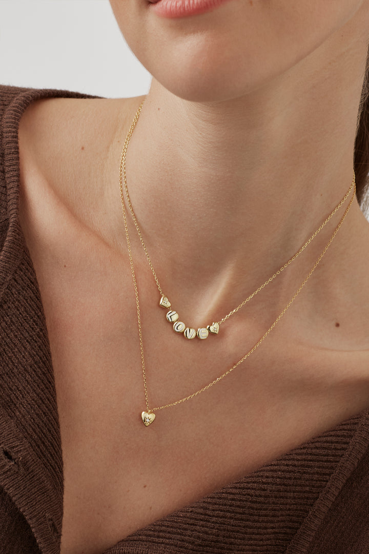 Love Letter Bead Necklace