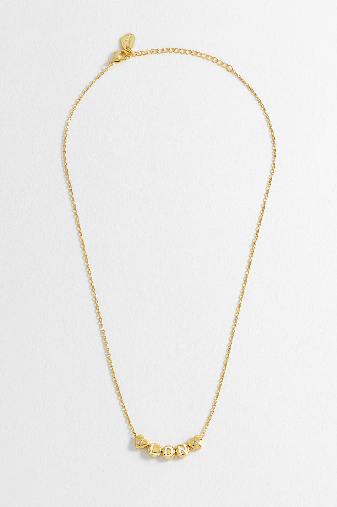 London Letter Bead Necklace