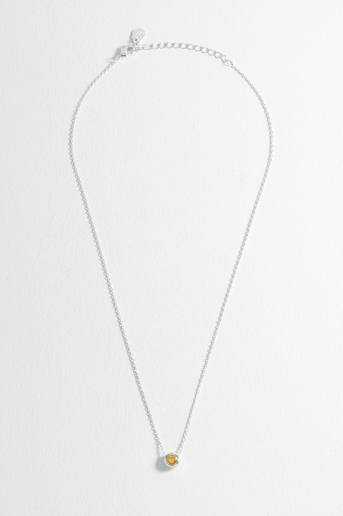 Heart Disc Bead Necklace