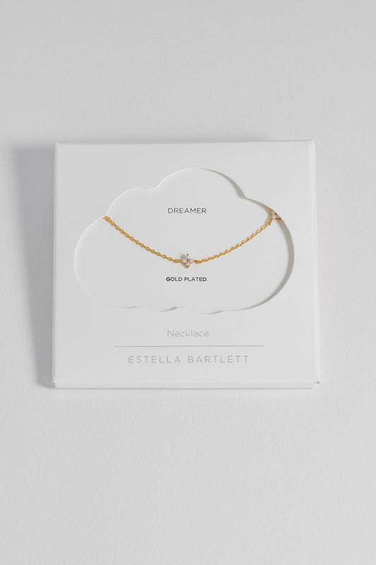 Mini Pearl Flower Necklace