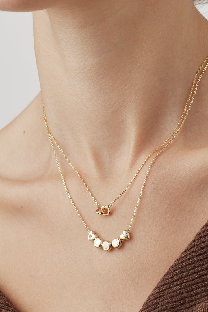 London Letter Bead Necklace