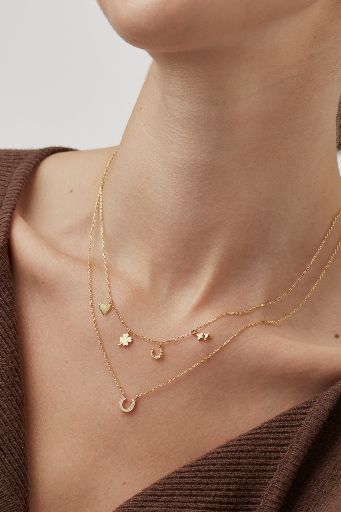 Love and Luck Charm Necklace