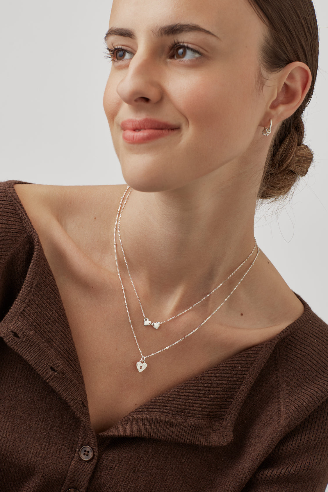 Connected Hearts Necklace