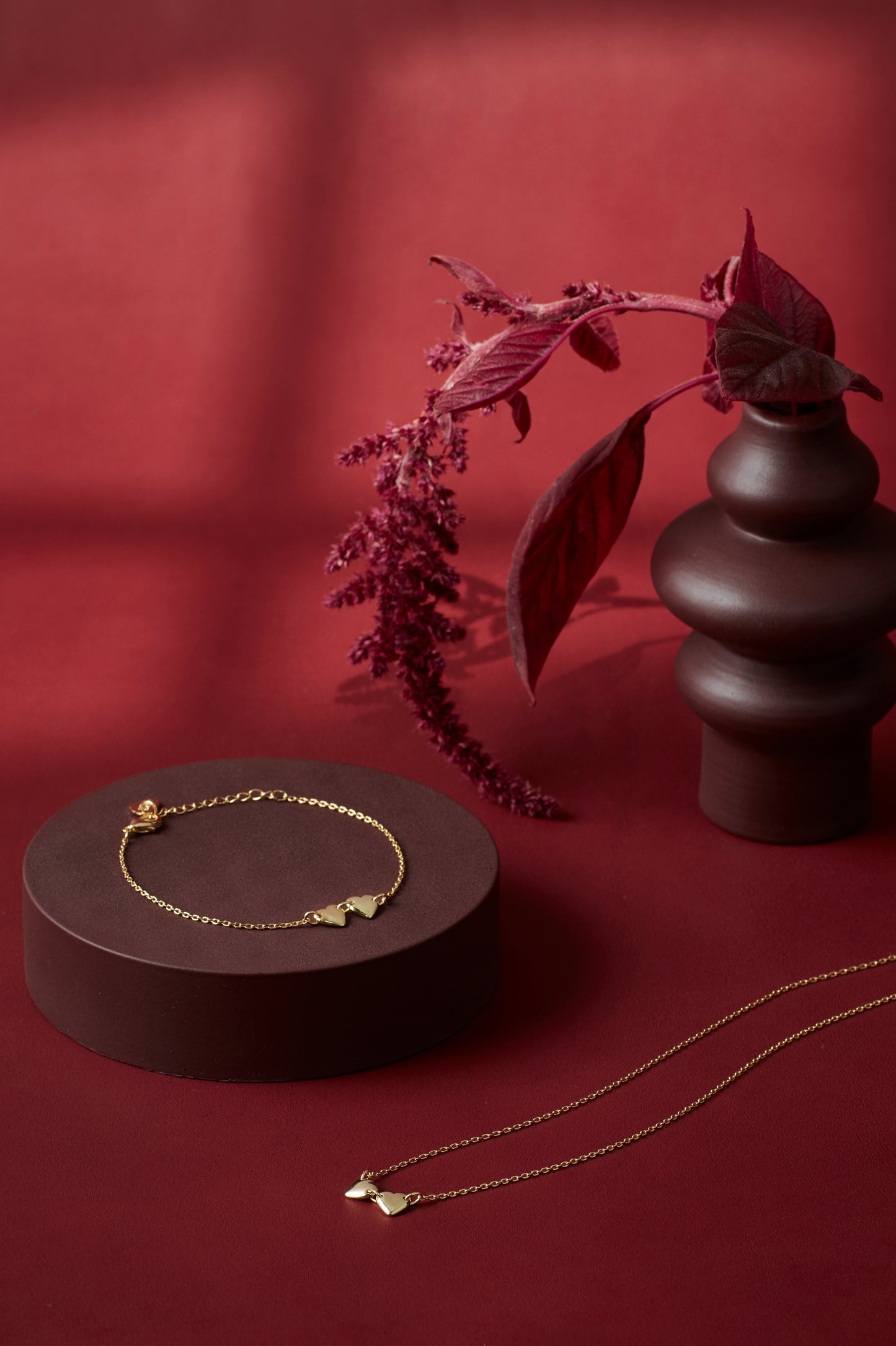 Connected Hearts Necklace