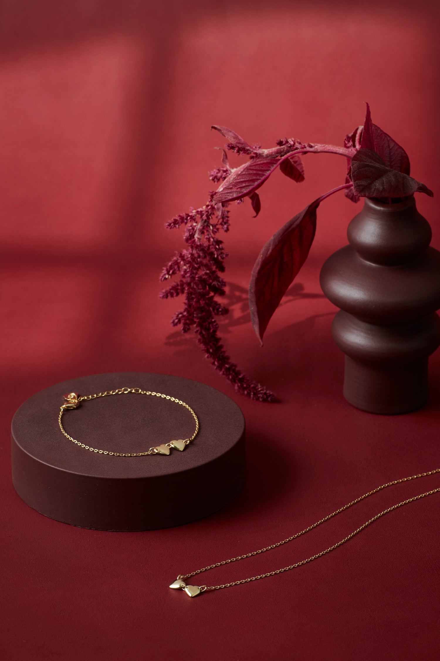 Connected Hearts Necklace