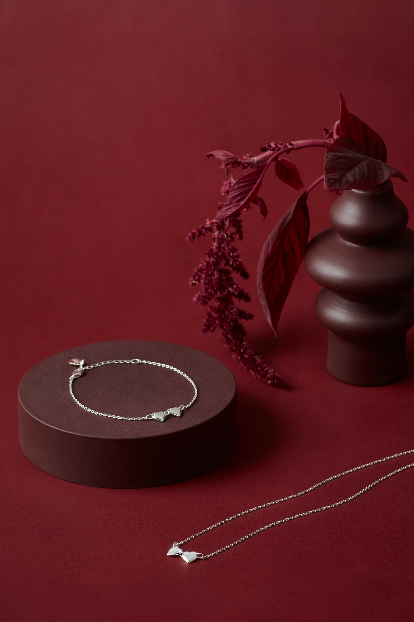 Connected Hearts Necklace