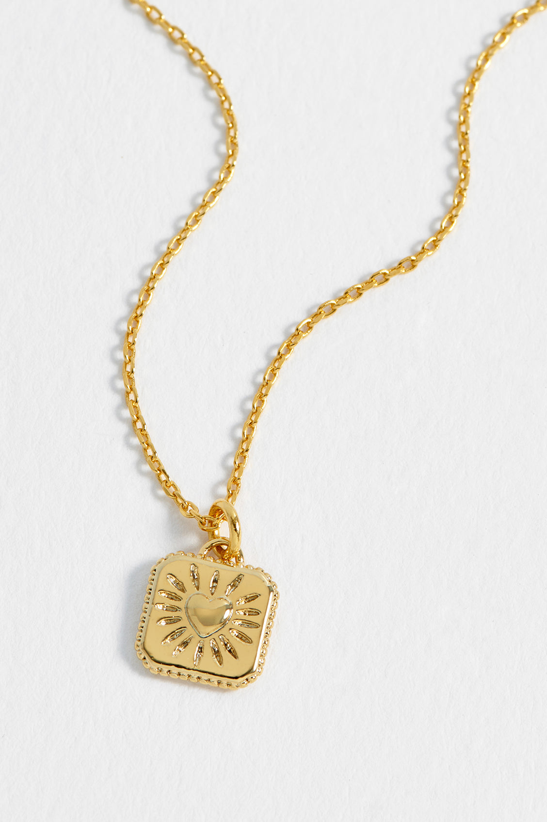 Heart Tablet Necklace