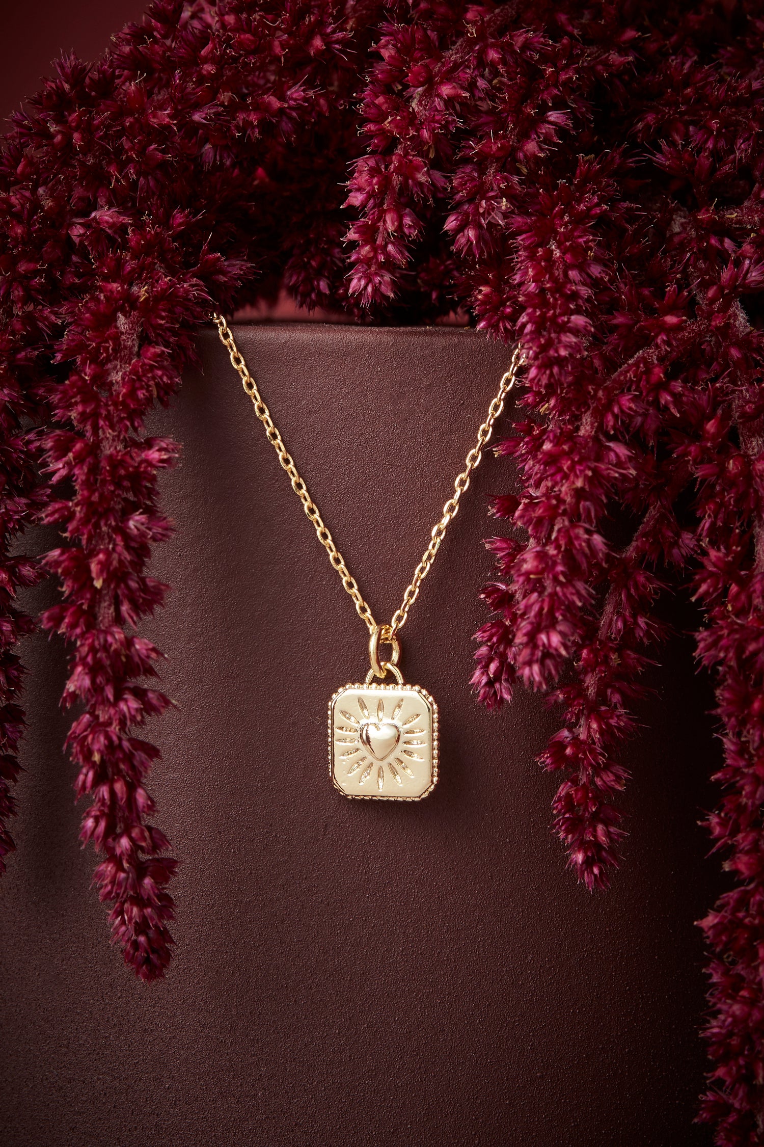 Heart Tablet Necklace