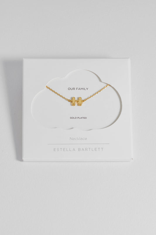 Paperchain People Necklace