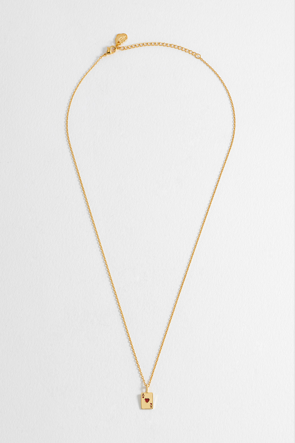 Ace of Hearts Necklace