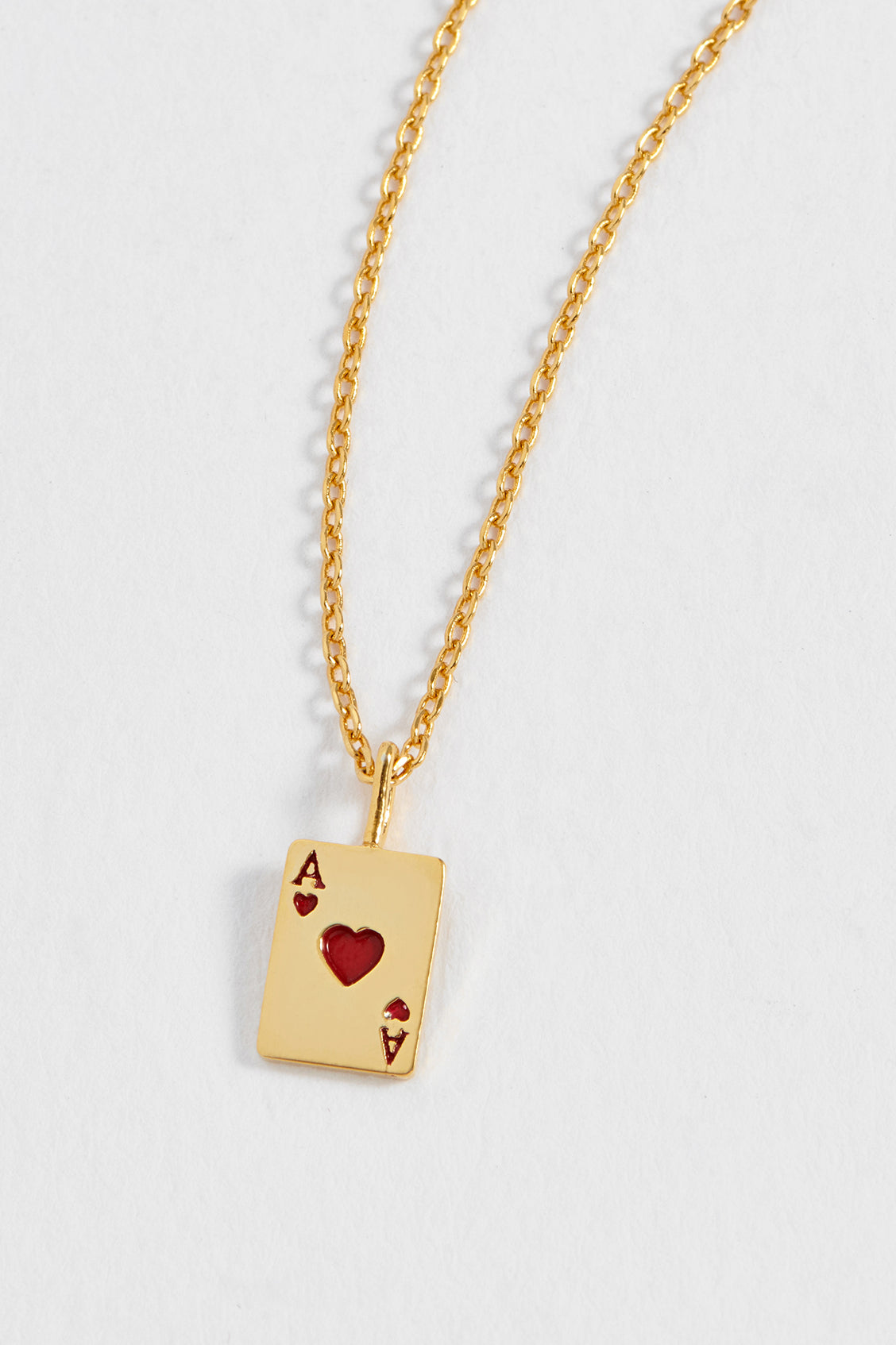 Ace of Hearts Necklace