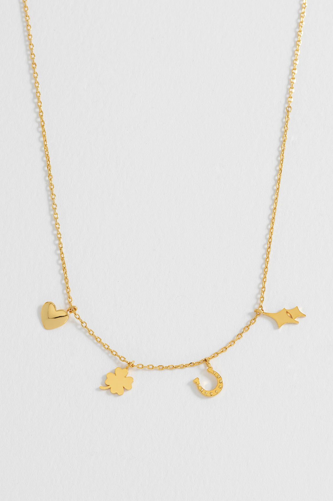 Love and Luck Charm Necklace