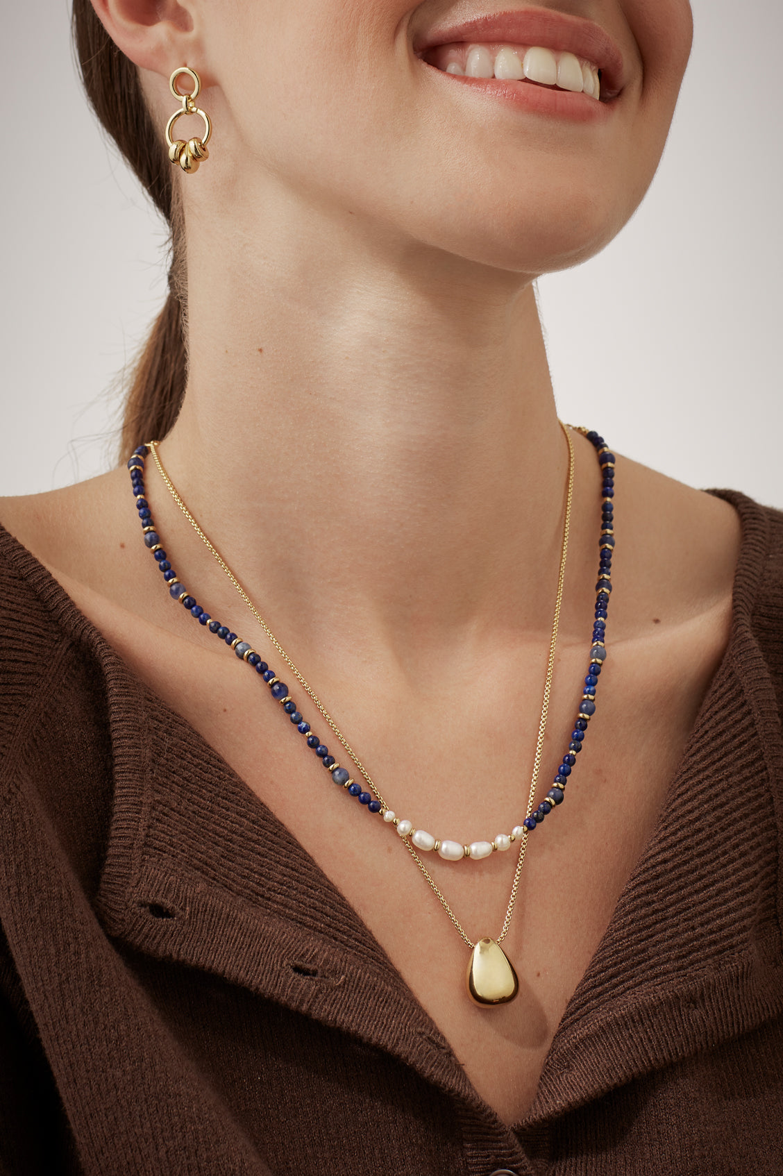 Teardrop Pendant Necklace