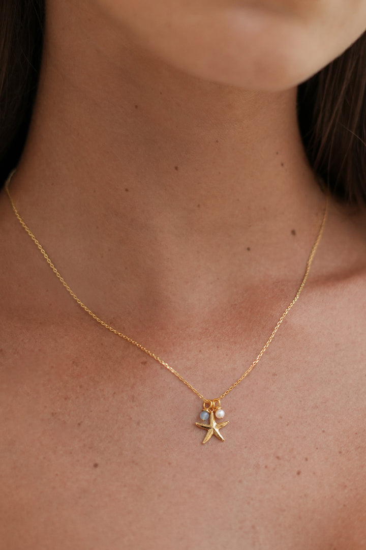 Starfish Charm Necklace