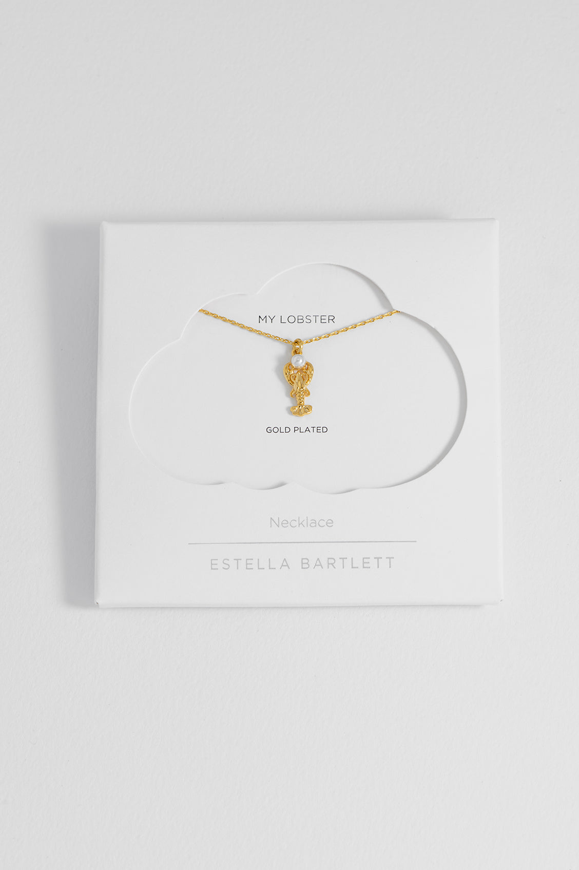 Lobster Necklace With Pearl