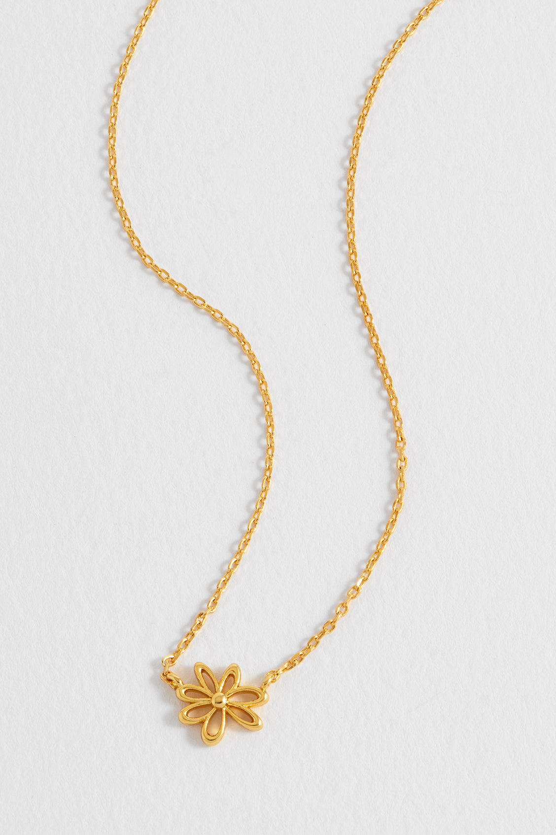 Doodle Flower Necklace