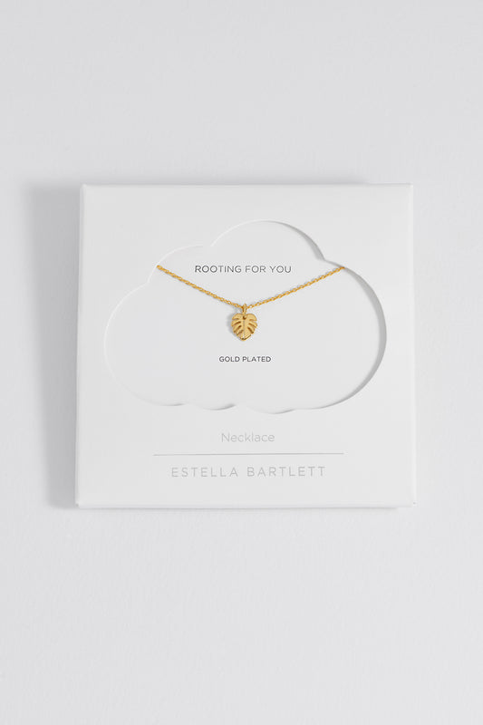 Monstera Leaf Necklace