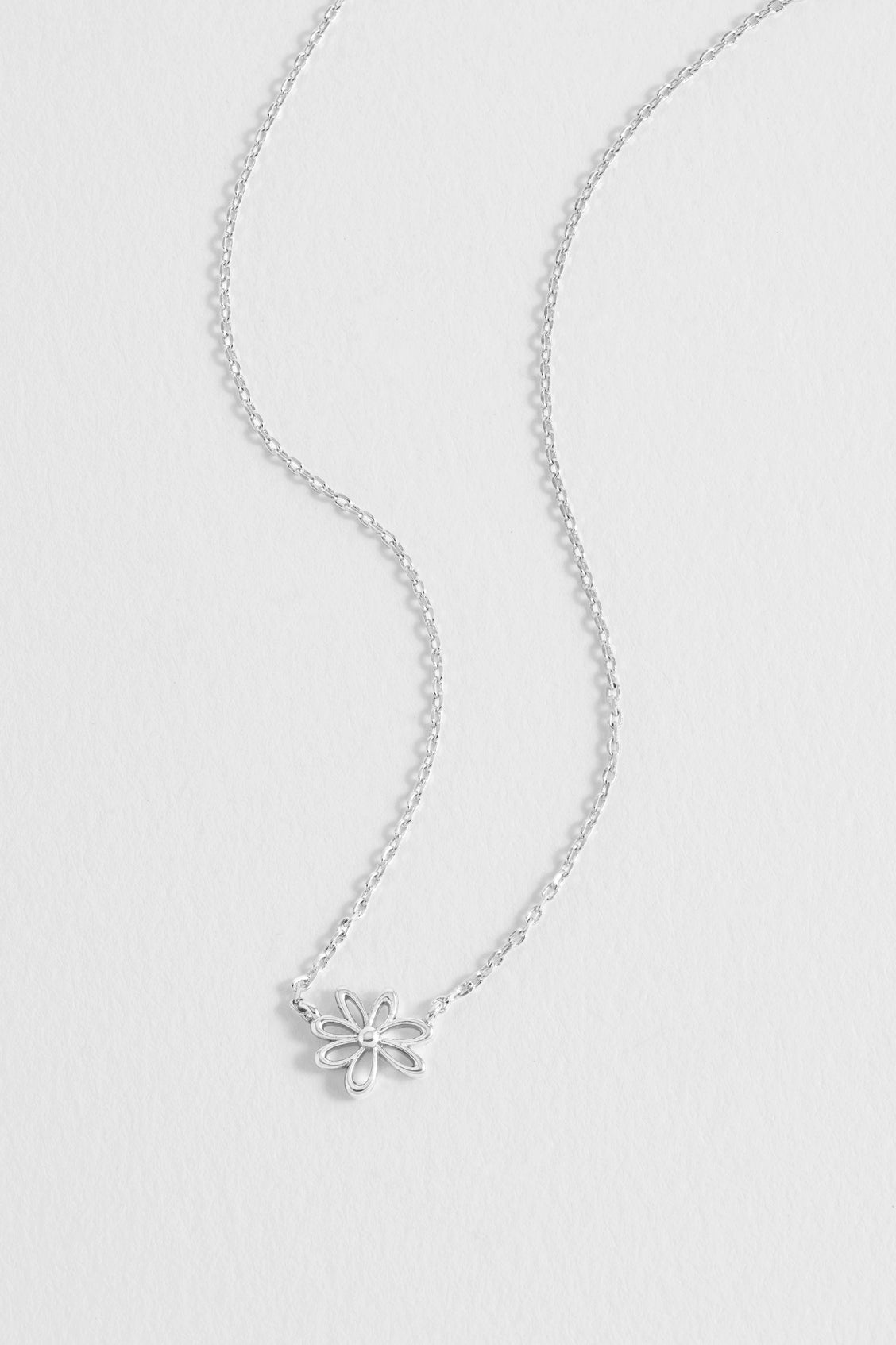 Doodle Flower Necklace