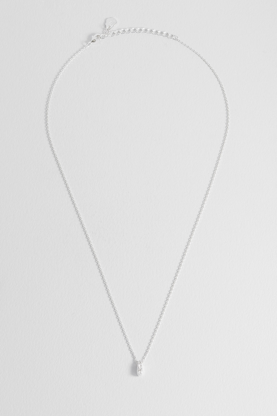 CZ Teardrop Necklace