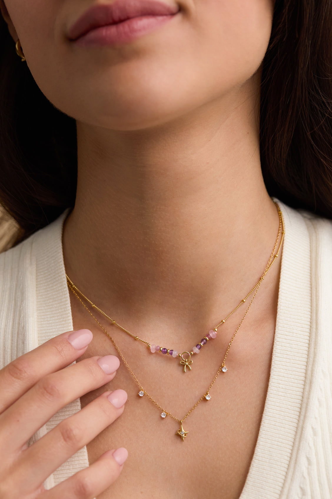 North Star Charm Necklace