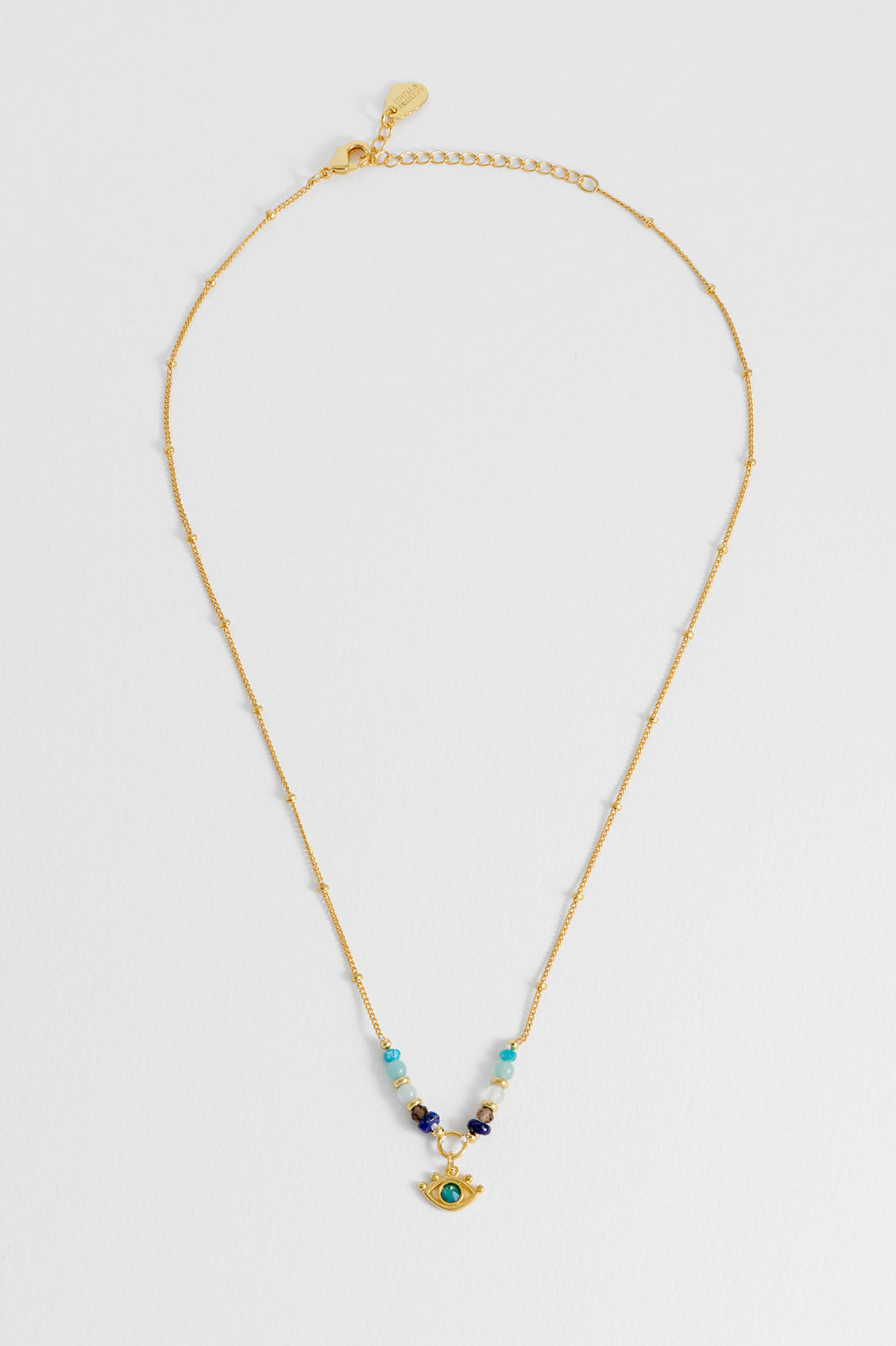 Evil Eye Beaded Necklace