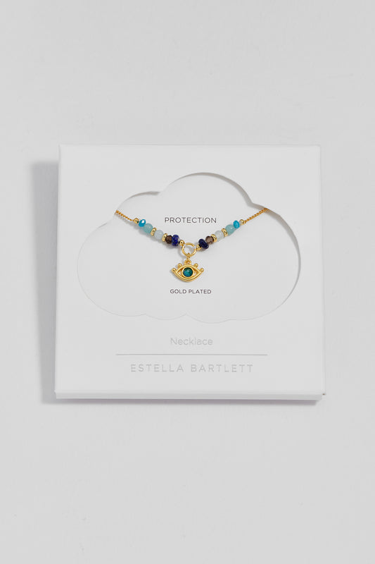 Evil Eye Beaded Necklace