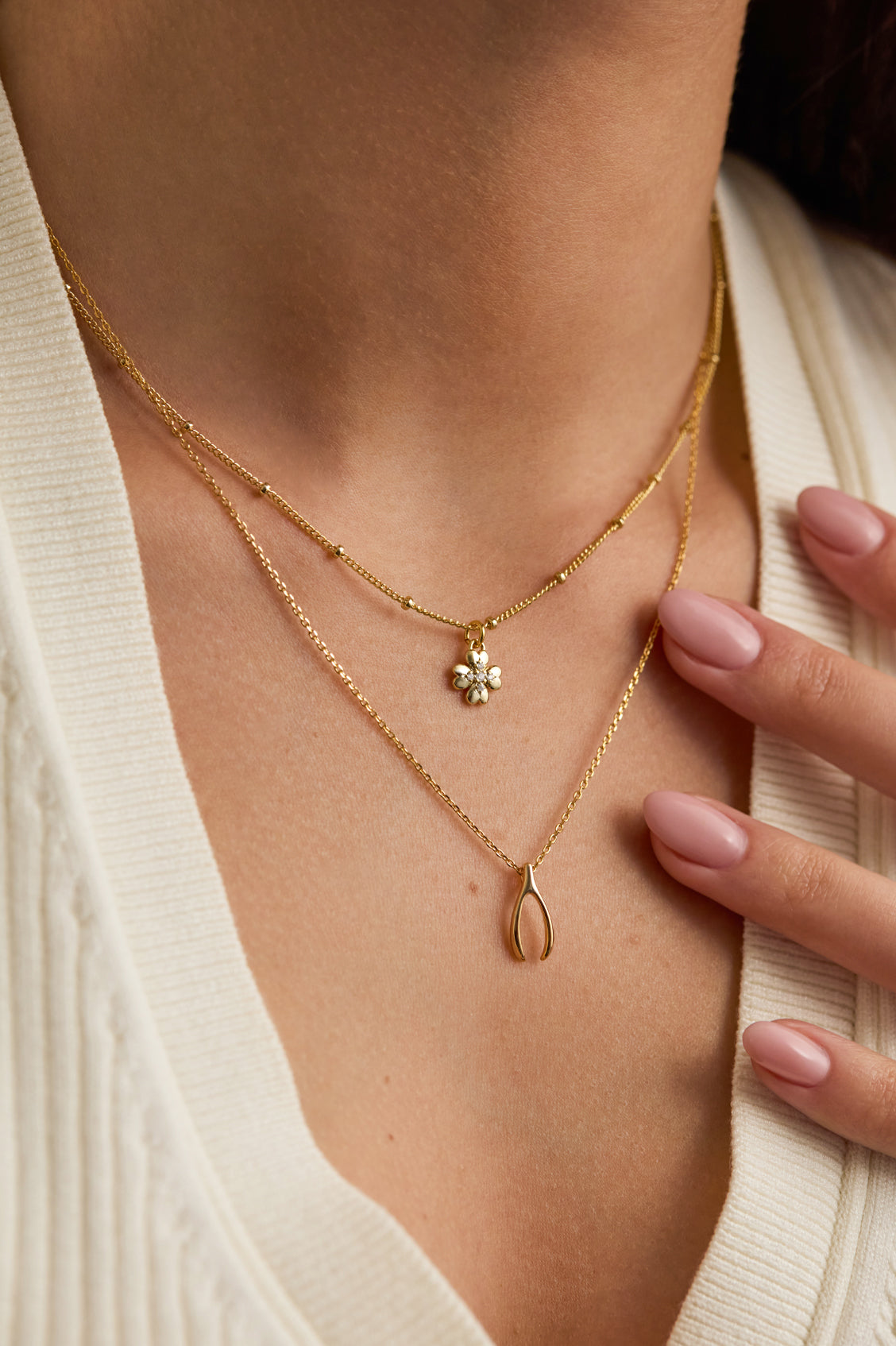 Wishbone Necklace
